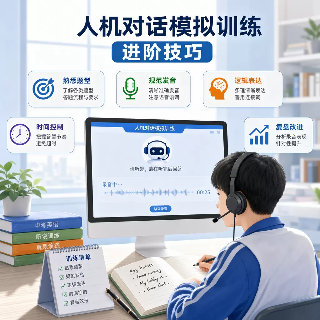 青山中考复习:人机对话模拟训练的最佳实践