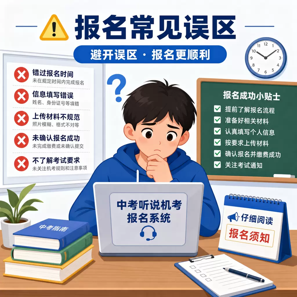 如何在青山成功报名武汉中考听说机考?